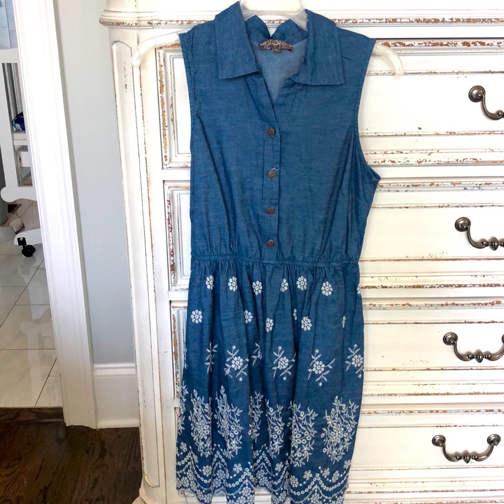 Boutique Chambray Dress